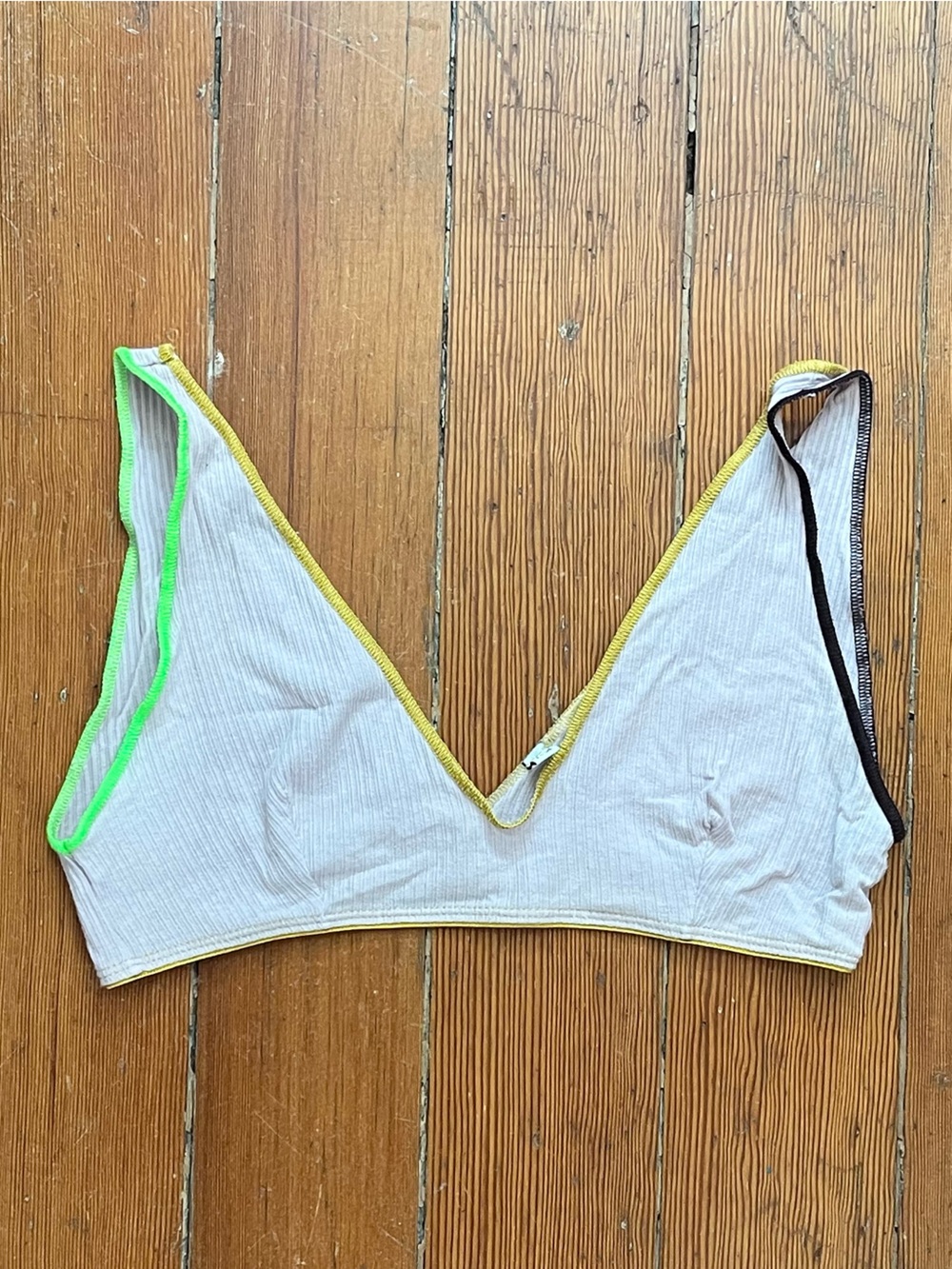 Baserange Bralette Lavender Pointelle - XS